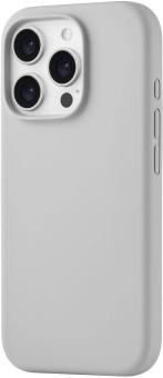 Чехол (клип-кейс) uBear для Apple iPhone 16 Pro Touch with MagSafe светло-серый (CS408LG63PTH-I24M) от магазина РЭССИ