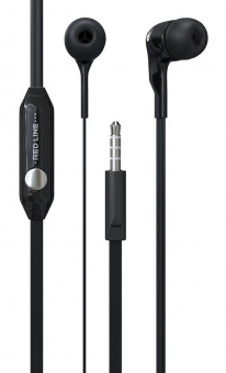 Гарнитура вкладыши Redline E01 1.2м черный проводные в ушной раковине (УТ000009820) от магазина РЭССИ