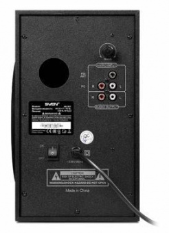 Колонки Sven MS-302 2.1 черный 40Вт от магазина РЭССИ