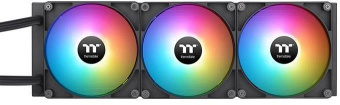 Система водяного охлаждения Thermaltake TH420 V2 Ultra ARGB Soc-AM5/AM4/1151/1200/1700 черный 4-pin 34.7dB Al+Cu LCD Ret (CL-W386-PL14SW-A) от магазина РЭССИ