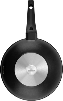 Сковорода ВОК (WOK) Rondell Carbon RDA-1702 круглая 28см покрытие: антипригарное ручка несъемная (без крышки) черный от магазина РЭССИ
