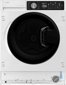 Стиральная машина Hyundai WMD7228 класс:B загрузка до 8кг отжим:1400об/мин белый инвертер от магазина РЭССИ