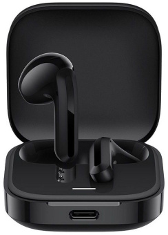 Гарнитура вкладыши Xiaomi Buds 6 Active M2344E1 черный беспроводные bluetooth в ушной раковине (BHR8396GL) от магазина РЭССИ