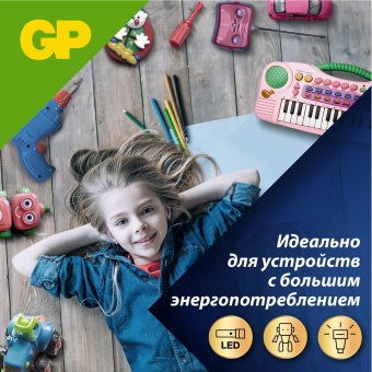 Батарея GP Ultra Plus Alkaline GP 24AUP-2CR12 AAA (12шт) блистер от магазина РЭССИ