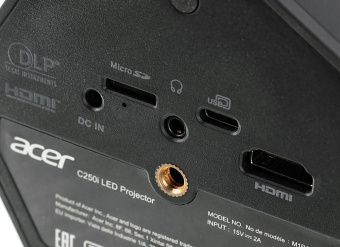 Проектор Acer C250i DLP 300Lm (1920x1080) 5000:1 ресурс лампы:20000часов 1xHDMI 0.775кг от магазина РЭССИ