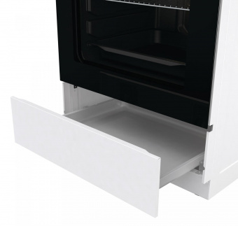 Плита Электрическая Gorenje GEC6A11WG белый стеклокерамика (без крышки) от магазина РЭССИ