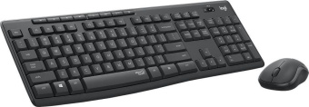 Клавиатура + мышь Logitech MK295 Silent Wireless Combo (Ru layout) клав:черный мышь:черный USB беспроводная (920-009807) от магазина РЭССИ