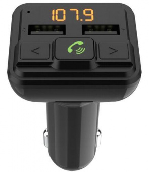 Автомобильный FM-модулятор Ritmix FMT-A880 черный MicroSD BT USB (80001662) от магазина РЭССИ