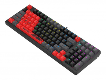 Клавиатура A4Tech Bloody S98 механическая красный/черный USB for gamer LED (SPORTS RED) от магазина РЭССИ