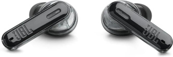 Гарнитура внутриканальные JBL Tune Beam Ghost черный беспроводные bluetooth в ушной раковине (JBLTBEAMGBLK) от магазина РЭССИ