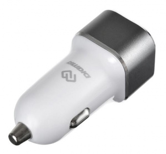 Автомобильное зар./устр. Digma DGCC-1U-2.1A-WG 10.5W 2.1A USB универсальное белый от магазина РЭССИ
