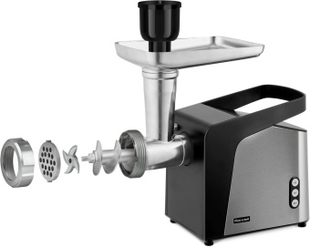 Мясорубка Rondell RDE-1455 2000Вт стальной от магазина РЭССИ