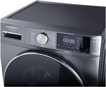 Стиральная машина Maunfeld MFWM1410SB02 класс: A+++ загр.фронтальная макс.:10кг темно-серебристый инвертер от магазина РЭССИ