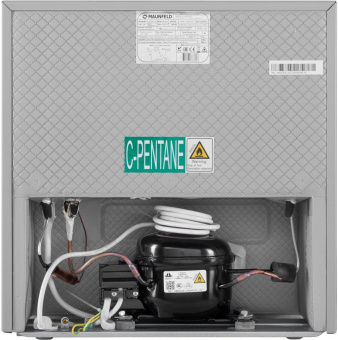 Холодильник Maunfeld MFF50SL серебристый (однокамерный) от магазина РЭССИ