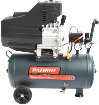 Компрессор поршневой Patriot Professional 24-320 масляный 320л/мин 24л 2000Вт от магазина РЭССИ