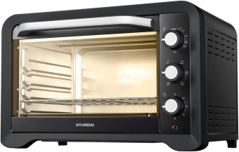 Мини-печь Hyundai MIO-HY095 45л. 2000Вт черный от магазина РЭССИ
