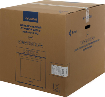 Духовой шкаф Электрический Hyundai HEO 6646 WG белый от магазина РЭССИ