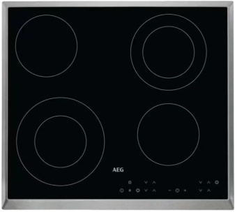Варочная поверхность AEG HK634021XB черный/нержавеющая сталь от магазина РЭССИ