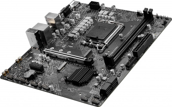 Материнская плата MSI PRO H610M-G DDR4 Soc-1700 Intel H610 2xDDR4 mATX AC`97 8ch(7.1) GbLAN+VGA+HDMI+DP от магазина РЭССИ