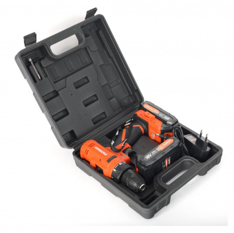 Дрель-шуруповерт Patriot BR 187UES аккум. патрон:быстрозажимной (кейс в комплекте) (180301547) от магазина РЭССИ