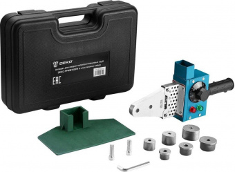 Сварочный аппарат для пластиковых труб Deko PPWM1600W раструбная 1.6кВт (кейс в комплекте) от магазина РЭССИ