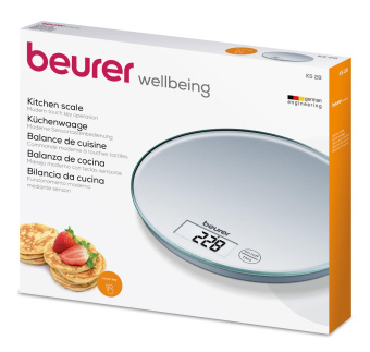 Весы кухонные электронные Beurer KS28 макс.вес:5кг серебристый от магазина РЭССИ
