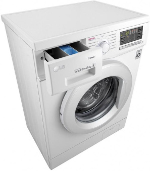 Стиральная машина LG F1296NDS0 класс: A загр.фронтальная макс.:6кг белый от магазина РЭССИ