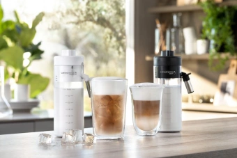 Кофемашина Delonghi Eletta Explore ECAM450.55.G 1450Вт серебристый/черный от магазина РЭССИ