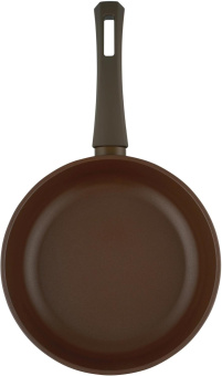 Сковорода Rondell Bruno RDA-1691 круглая 24см покрытие: антипригарное ручка несъемная (без крышки) коричневый от магазина РЭССИ
