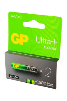 Элемент питания GP Ultra Plus GP24AUPA21-2CRSB2 G-TECH LR03 BL2 от магазина РЭССИ