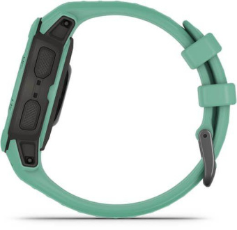 Смарт-часы Garmin Instinct 2S Solar Tactical 20мм 1.3" AMOLED корп.черный/мятный рем.мятный (010-02564-02) от магазина РЭССИ