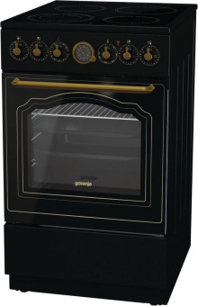Плита Электрическая Gorenje ECS5250CLB черный стеклокерамика (без крышки) от магазина РЭССИ
