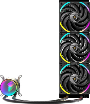 Система водяного охлаждения Formula Oasis L360 ARGB Soc-AM5/AM4/1200/2066/1700/1851 черный 4-pin 1-27dB Al+Cu 360W Ret (OASIS L360 ARGB BK) от магазина РЭССИ