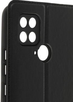 Чехол (флип-кейс) BoraSCO для Xiaomi Poco C40 черный (70748) от магазина РЭССИ