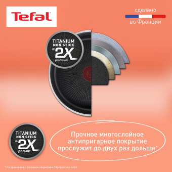 Набор посуды Tefal Ingenio Daily Chef L7629453 4 предмета (2100125137) от магазина РЭССИ