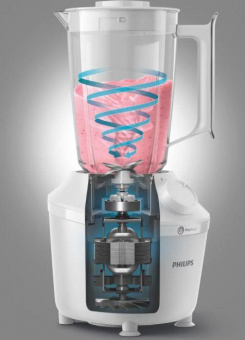Блендер стационарный Philips HR2041/00 450Вт белый от магазина РЭССИ