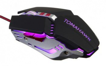Мышь Оклик 999G TOMAHAWK черный/серебристый оптическая (3200dpi) USB (8but) от магазина РЭССИ