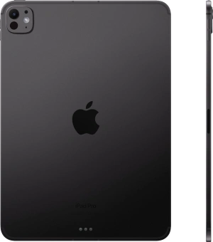 Планшет Apple iPad Pro 2024 A2837 9C RAM8Gb ROM512Gb 11" OLED 2420x1668 LTE eSIM iOS черный космос 12Mpix 12Mpix BT GPS WiFi Touch 9hr от магазина РЭССИ