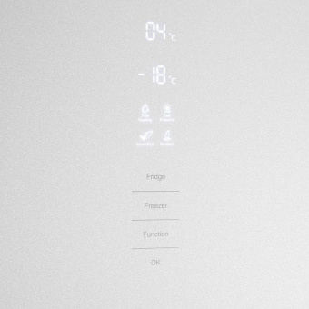 Холодильник Maunfeld MFF1857NFW белый (двухкамерный) от магазина РЭССИ