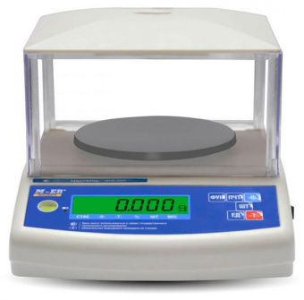 Весы лабораторные Mertech M-ER 122АCFJR-150.005 белый (3001) от магазина РЭССИ