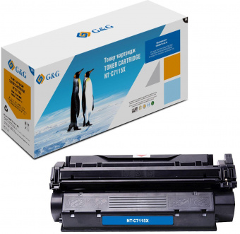 Картридж лазерный G&G NT-C7115X черный (3500стр.) для HP LJ 1000/1005/1200/1220/3380 от магазина РЭССИ