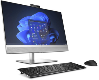 Моноблок HP EliteOne 870 G9 27" QHD i7 13700 (2.1) 16Gb SSD512Gb UHDG 770 Windows 11 Professional 64 GbitEth WiFi BT клавиатура мышь Cam серебристый от магазина РЭССИ