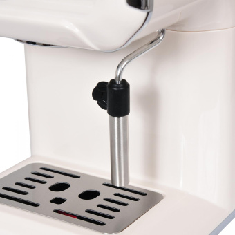 Кофеварка рожковая Hyundai HEM-5300 850Вт бежевый/серебристый от магазина РЭССИ