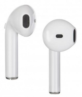 Гарнитура вкладыши Digma TWS-10 белый беспроводные bluetooth в ушной раковине (I9SW) от магазина РЭССИ