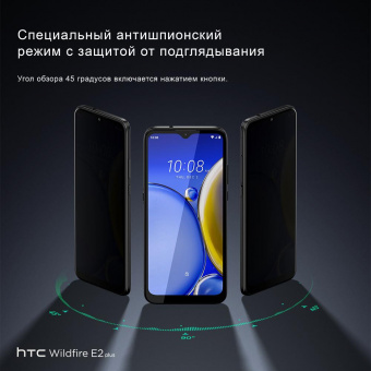 Смартфон HTC Wildfire E2 Plus 64Gb 4Gb черный моноблок 3G 4G 2Sim 6.82" 720x1640 Android 11 13Mpix 802.11 a/b/g/n/ac GPS GSM900/1800 GSM1900 TouchSc A-GPS microSD max256Gb от магазина РЭССИ