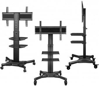 Подставка для телевизора Onkron TS2551 черный 32"-55" макс.32.5кг напольный мобильный от магазина РЭССИ