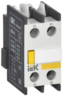 Приставка ПКИ-11 дополнительные контакты 1NO+1NC IEK от магазина РЭССИ