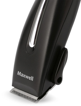 Машинка для стрижки Maxwell MW-2112 черный 15Вт (насадок в компл:4шт) от магазина РЭССИ