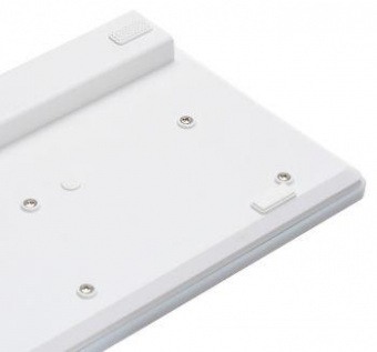 Клавиатура Оклик 550ML белый USB slim Multimedia LED от магазина РЭССИ