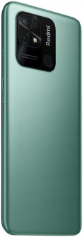 Смартфон Xiaomi Redmi 10C 64Gb 4Gb зеленый моноблок 3G 4G 2Sim 6.71" 720x1650 Android 11 50Mpix 802.11 a/b/g/n/ac NFC GPS GSM900/1800 GSM1900 TouchSc A-GPS microSD max1024Gb от магазина РЭССИ